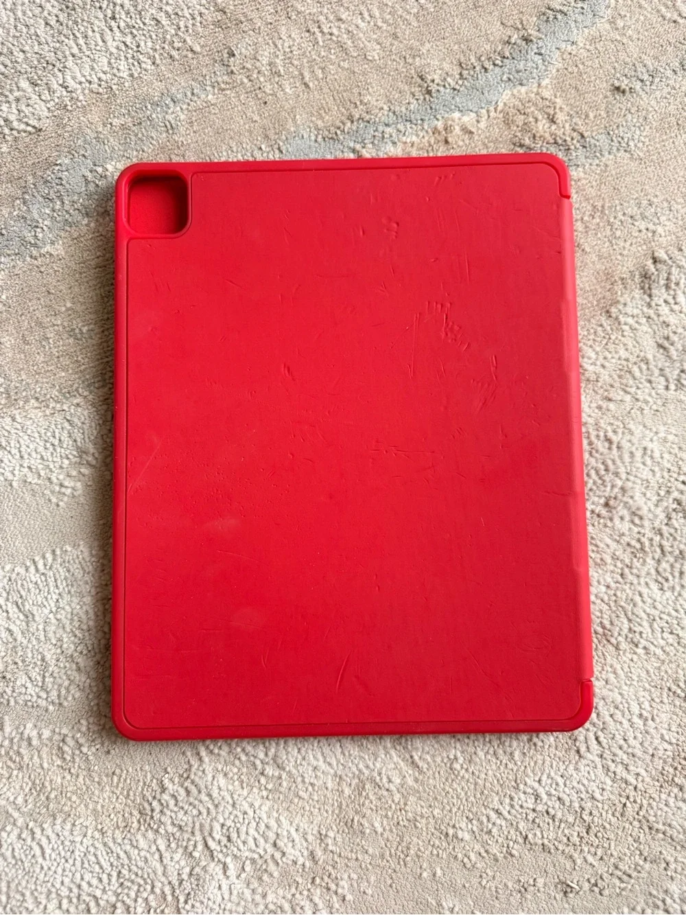Red Trifold Case for iPad Pro w/ Pencil Holder
